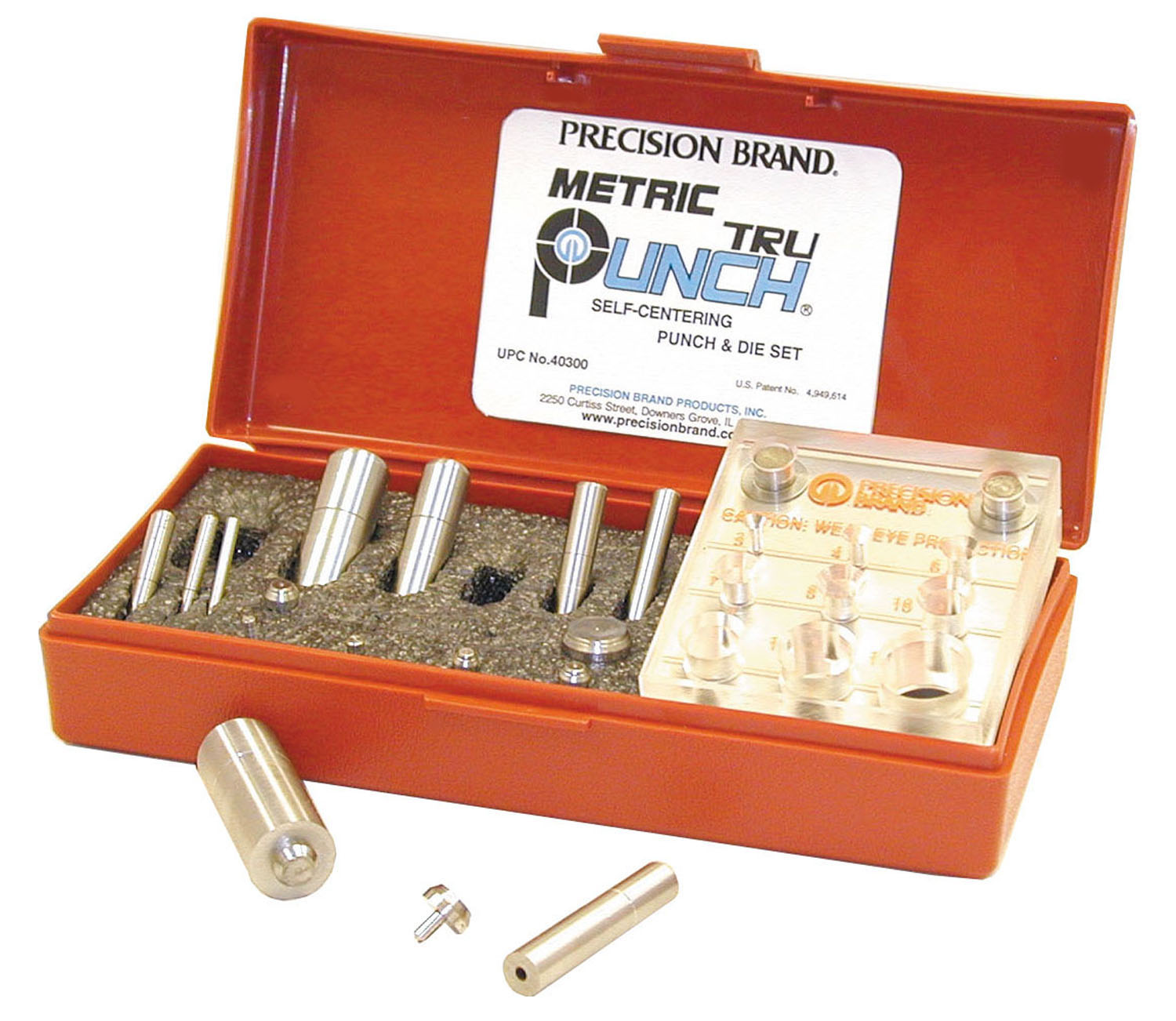 Metric 10” TruPunch® Punch and Die Set - Precision Brand