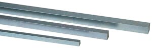 12″ Length Precision Brand 14680 Square Keystock Assortment Zinc Plated Size is Clearly Marked 