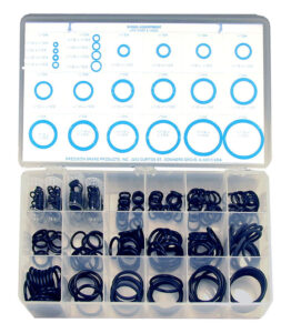 24 Sizes Rubber O-ring Assortment Kit: Professional-grade Sealing